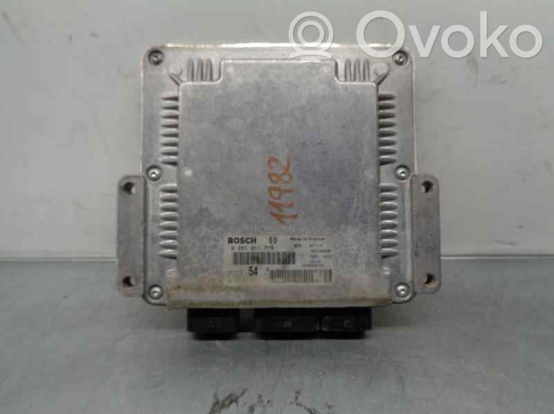 Unidad de control/módulo del motor   9659520280,0281011779,BOSCH