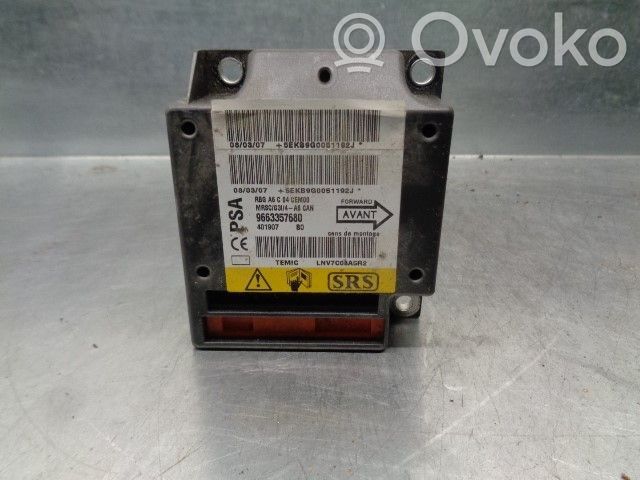 Citroen C2 Airbag control unit/module 