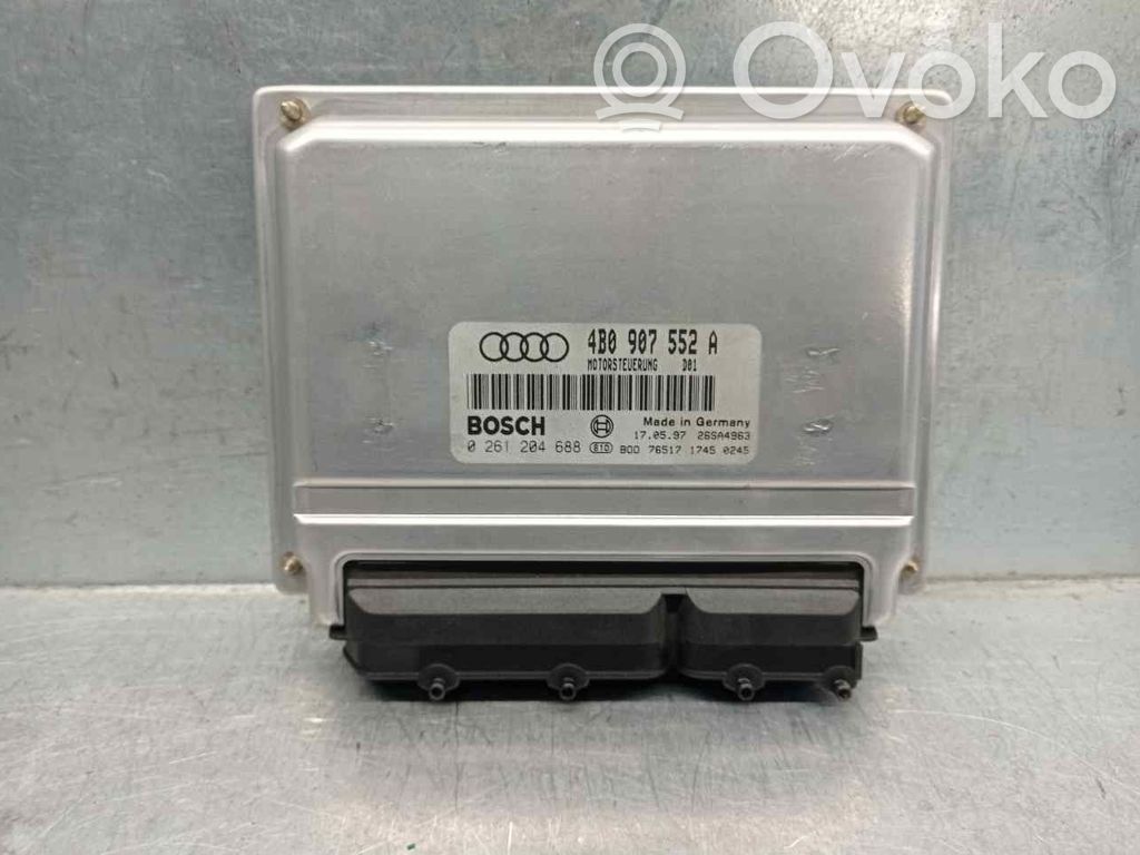 Sterownik / Moduł ECU   4B0907552A,0261204688,BOSCH