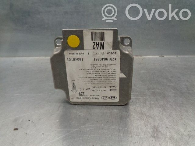 Hyundai Tucson JM Module de contrôle airbag 