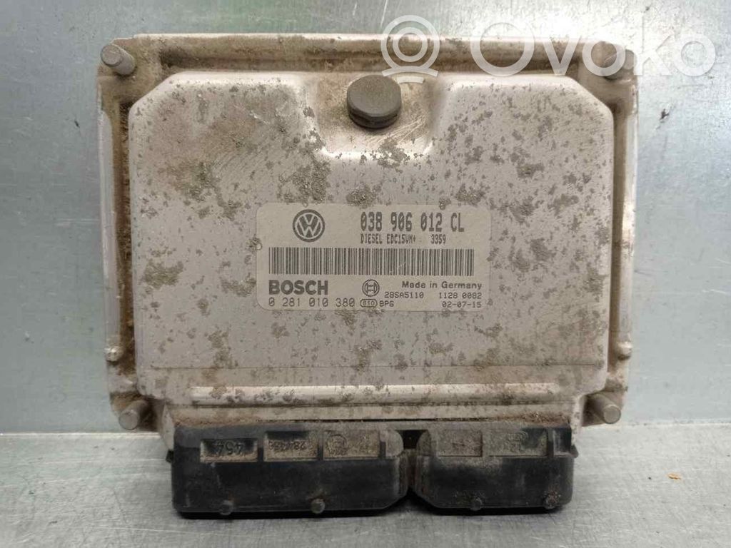 Skoda Octavia Mk1 (1U) Engine control unit/module 