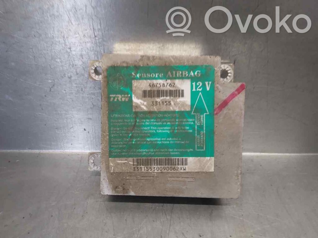 Fiat Punto (188) Oro pagalvių valdymo blokas 