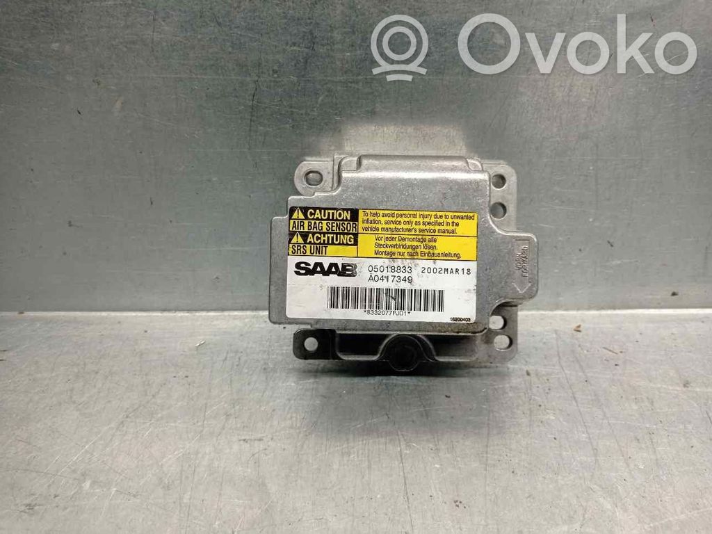 Saab 9-3 Ver1 Centralina/modulo airbag 