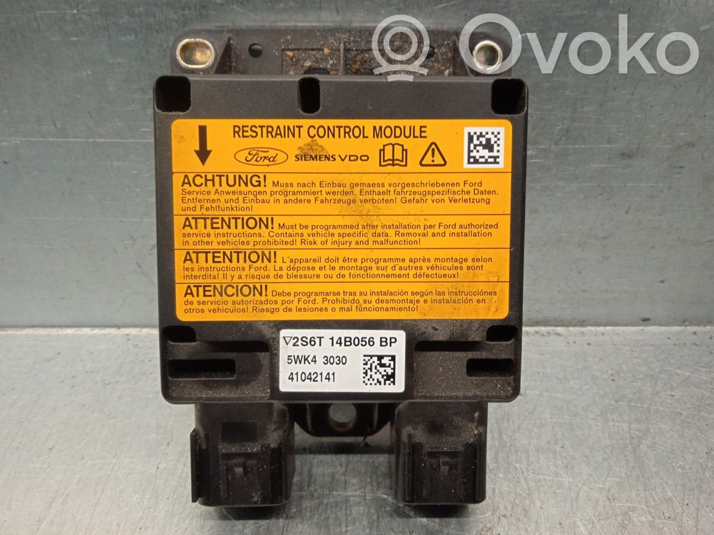 Ford Fiesta Gaisa spilvenu vadības bloks 