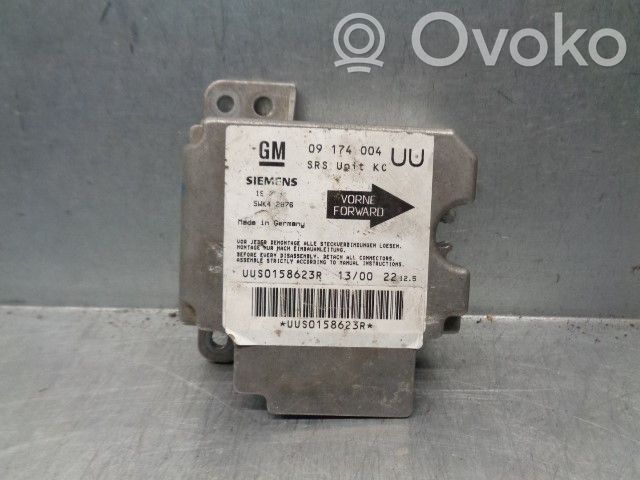 Opel Astra G Unitate/modul de comandă airbaguri 