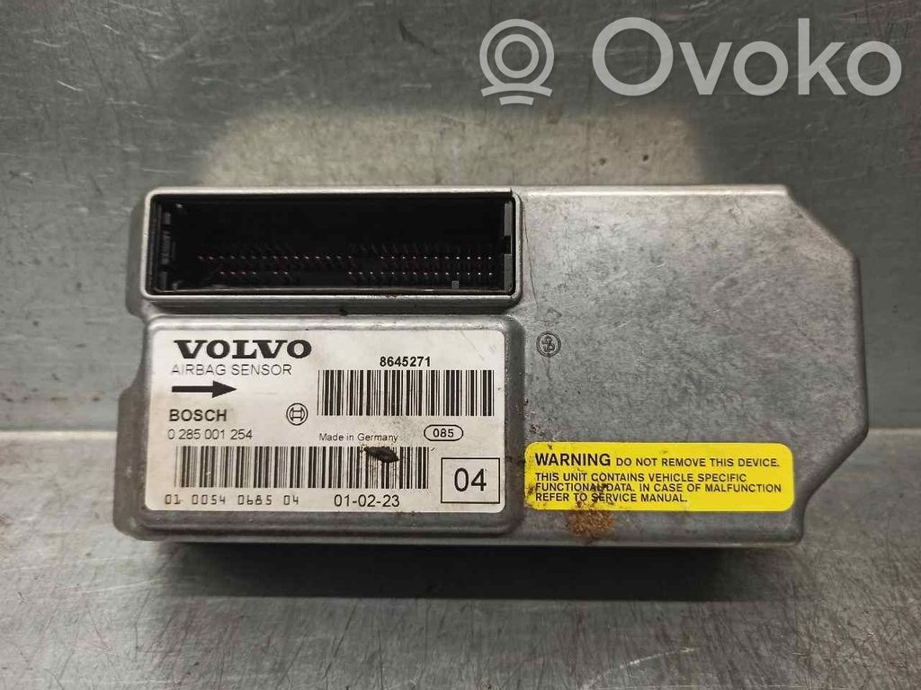 Volvo S80 Centralina/modulo airbag 
