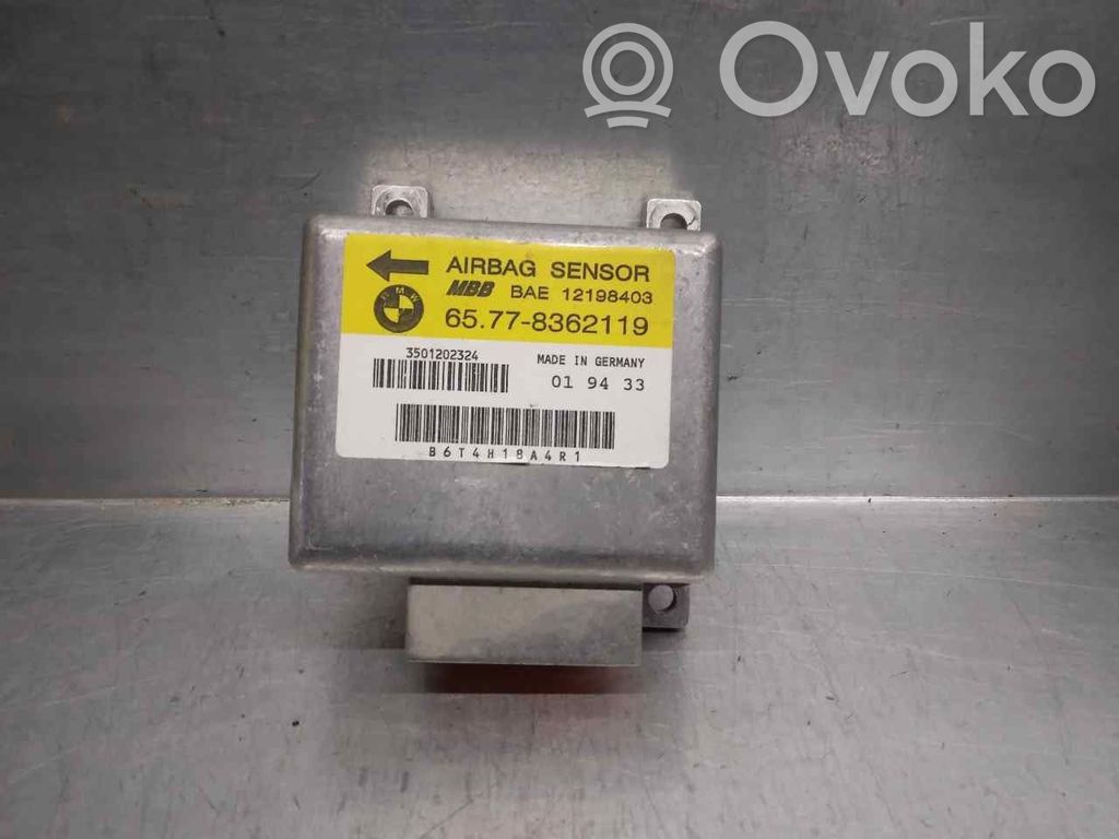 Airbag control unit/module   65778362119,12198403,MBB