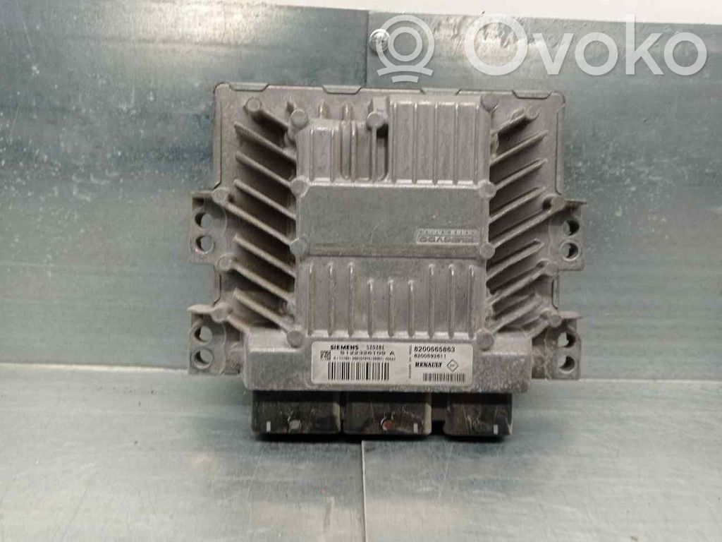 Centralina/modulo del motore   8200565863,S122326109A,SIEMENS