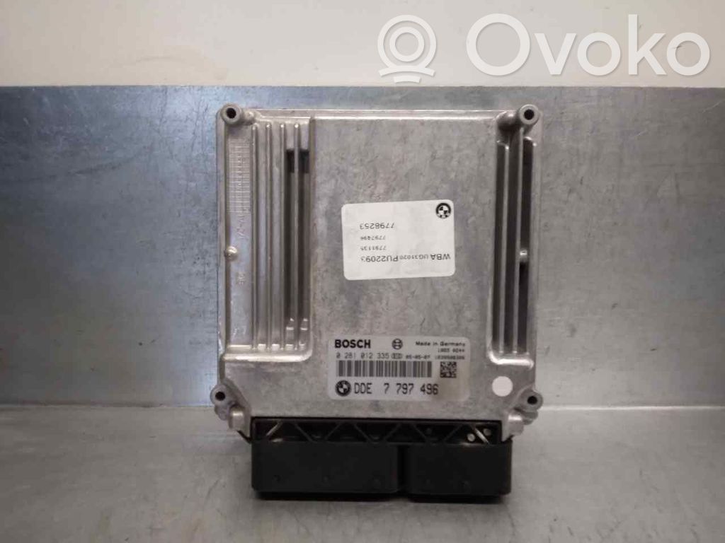 Motorsteuergerät/-modul   DDE7787496,0281012335,BOSCH