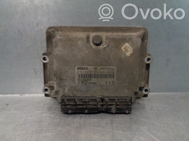 Engine control unit/module   55182953,0281010337,BOSCH
