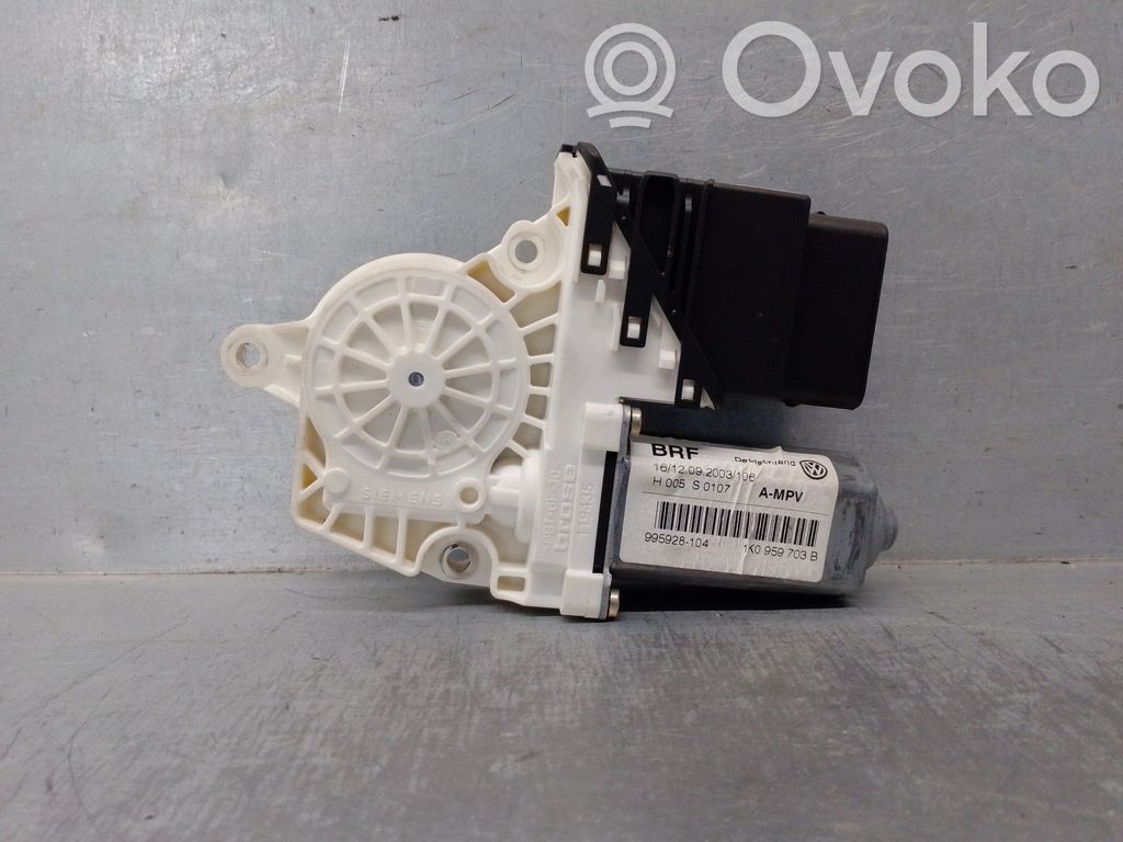 Volkswagen Touran I Motorino alzacristalli della portiera posteriore 