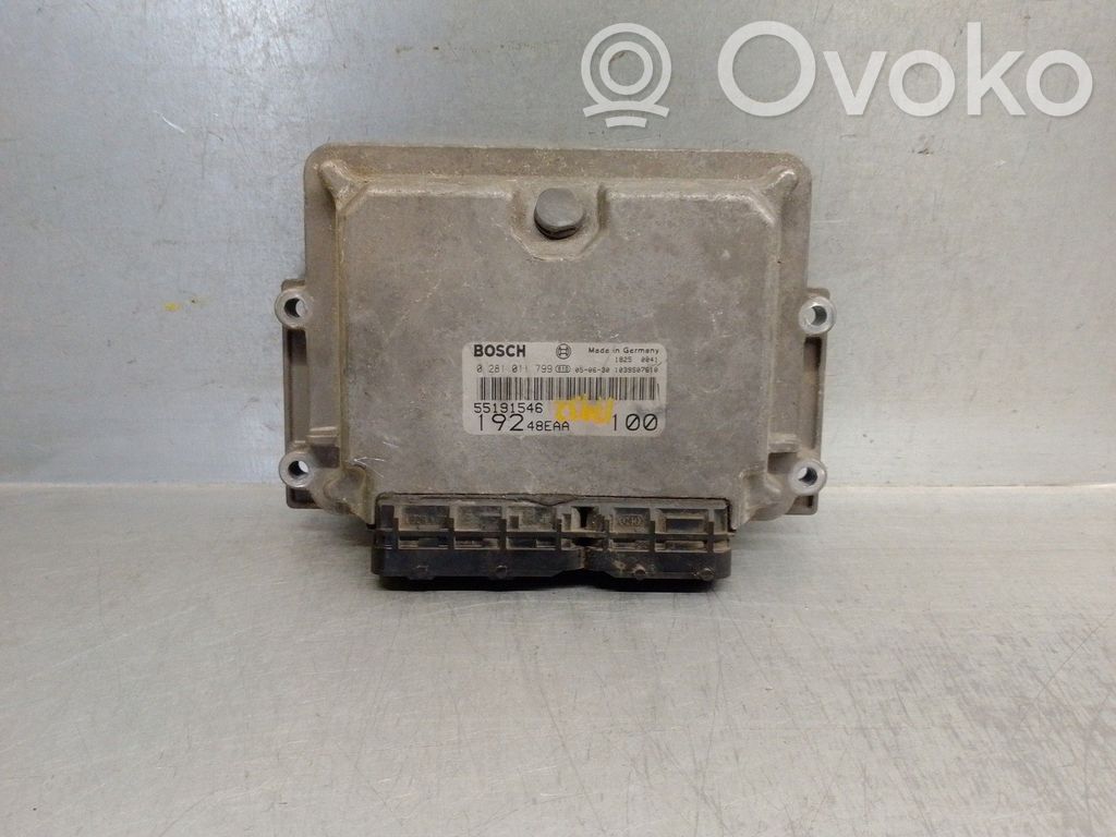 Fiat Stilo Engine control unit/module 