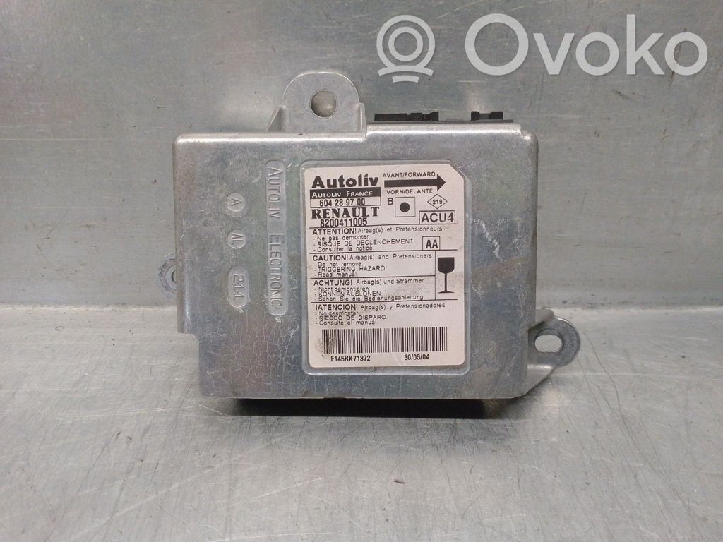 Renault Megane II Airbag control unit/module 