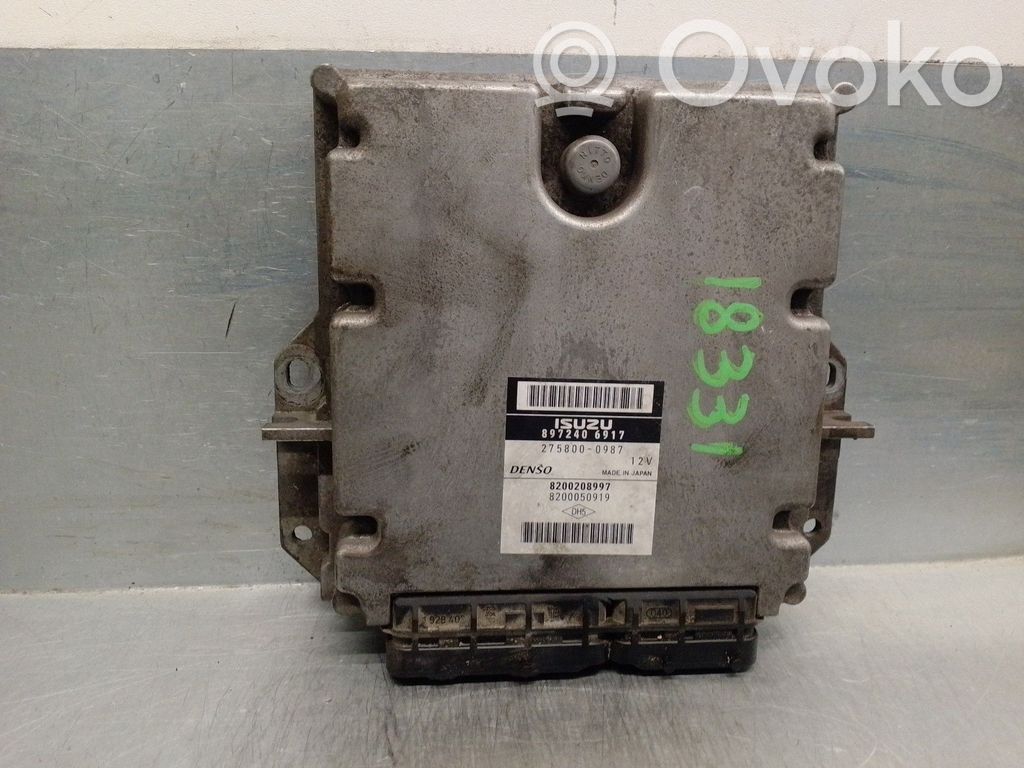 Engine control unit/module   8200208997,8972406917