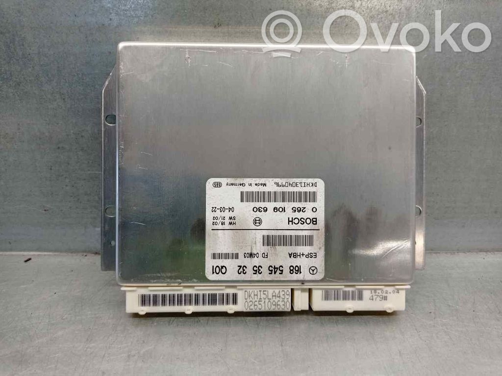 Mercedes-Benz A W168 Unitate/modul control ABS 