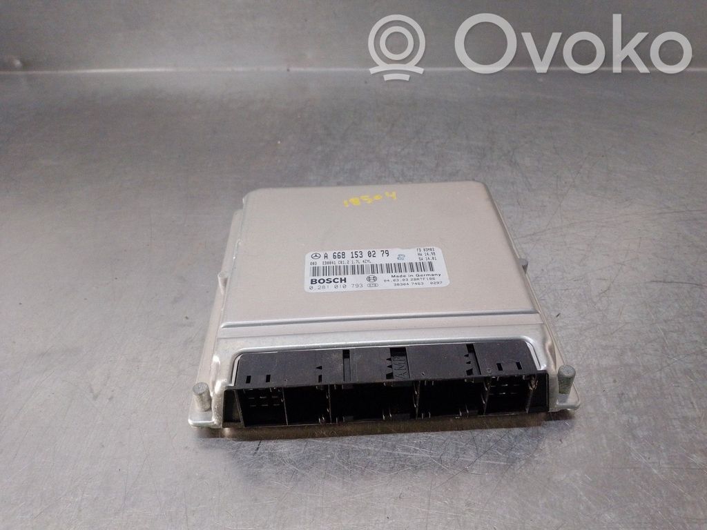 Mercedes-Benz A W168 Engine control unit/module 