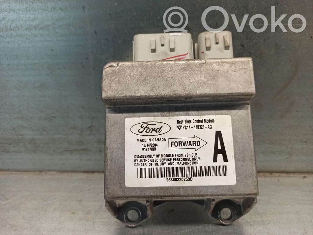 Airbag control unit/module   YC1A14B321AG