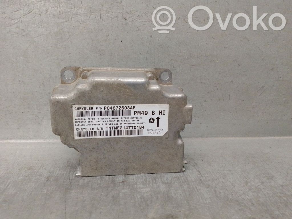 Dodge Caliber Airbag control unit/module 