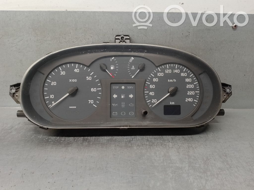 Renault Scenic I Tachimetro (quadro strumenti)