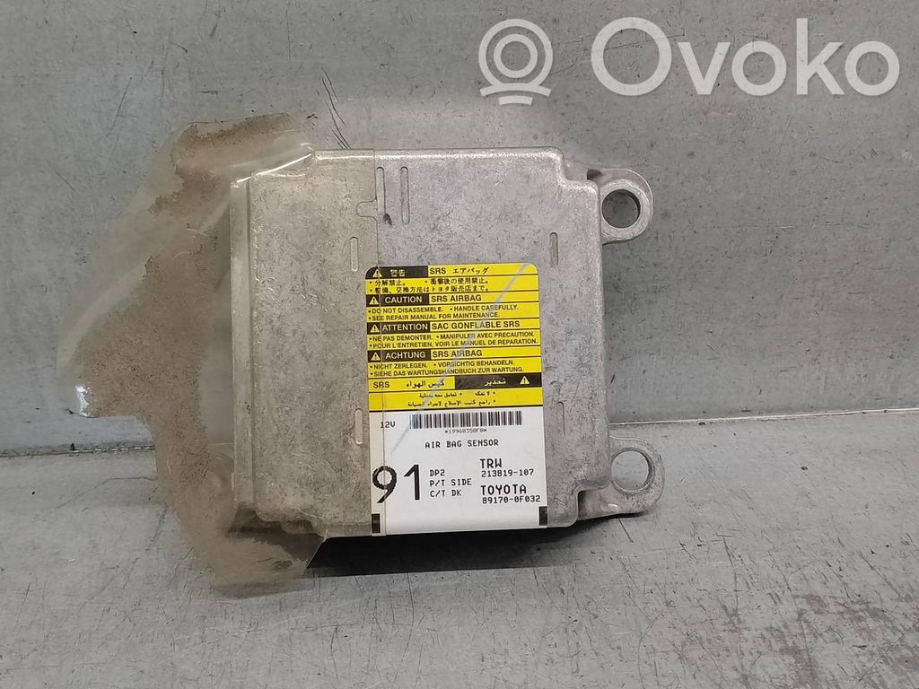 Airbag control unit/module   891700F032,213819107,TRW