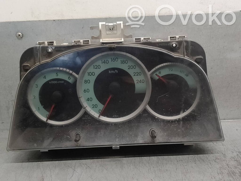Toyota Corolla Verso E121 Velocímetro (tablero de instrumentos) 