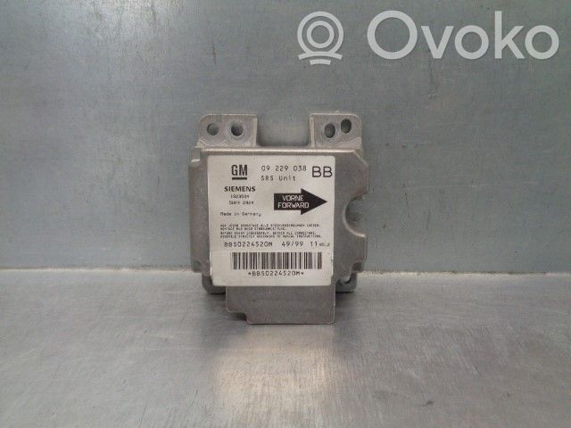 Opel Corsa B Unitate/modul de comandă airbaguri 