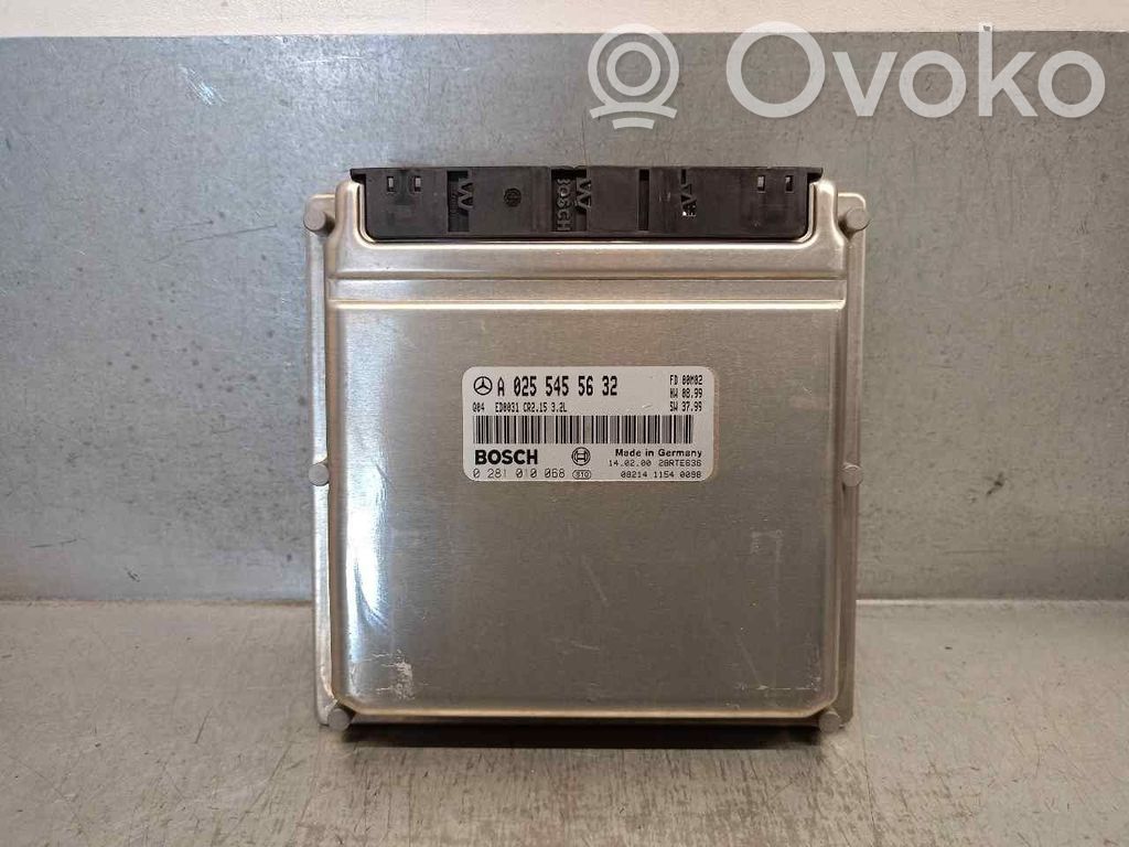 Engine control unit/module   A0255455632,0281010068,BOSCH