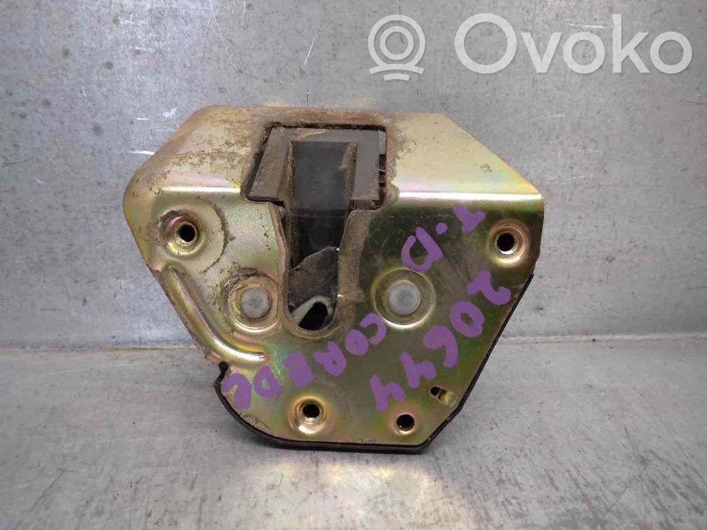 Citroen Berlingo Rear door lock 