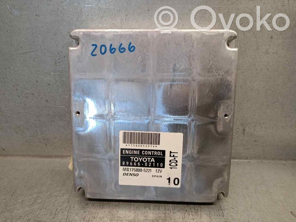 Toyota Corolla E110 Unitate/modul de control motor 