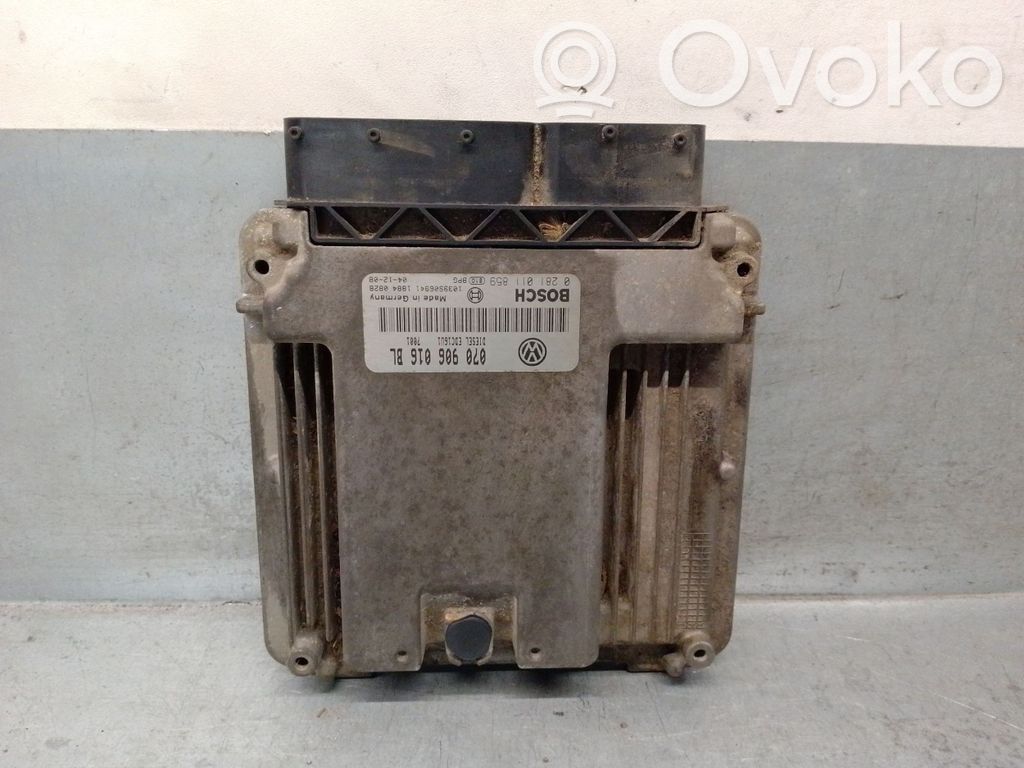 Sterownik / Moduł ECU   070906016BL,070906016BL,BOSCH0281011859