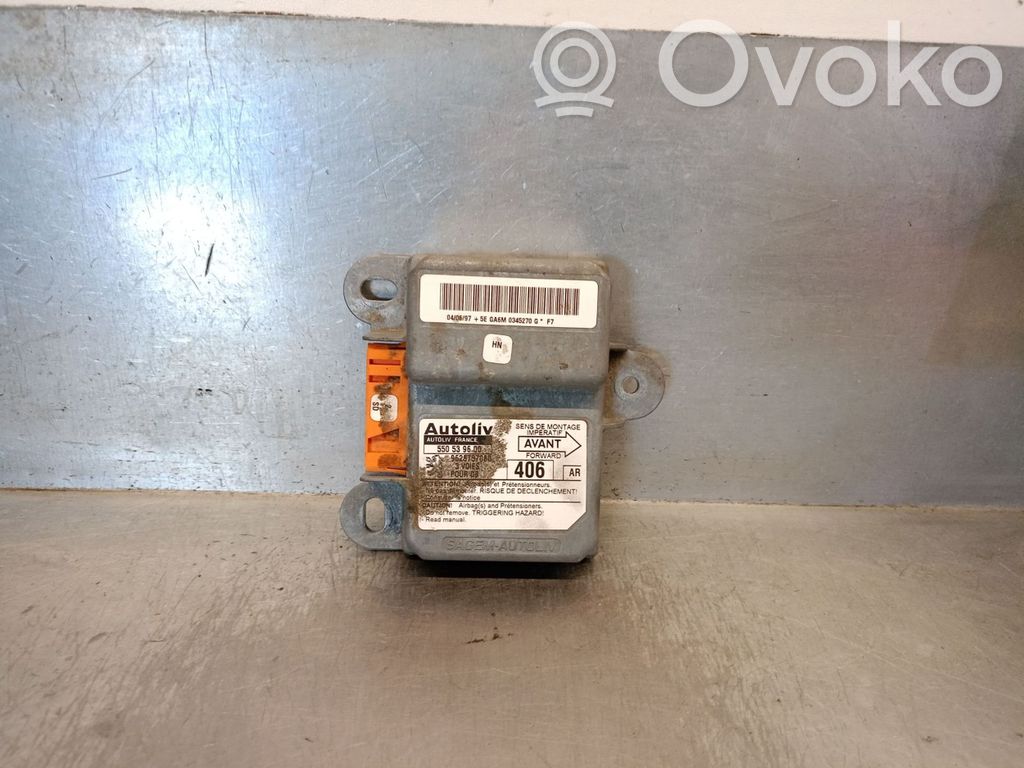 Peugeot 406 Sterownik / Moduł Airbag 