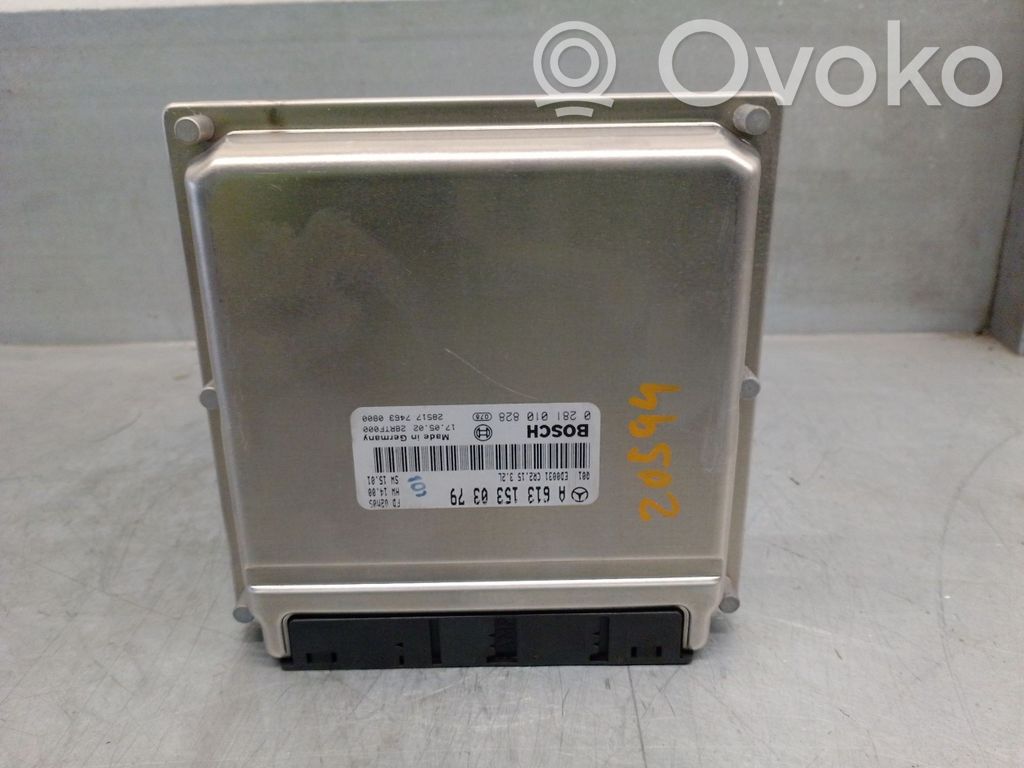 Mercedes-Benz Sprinter W901 W902 W903 W904 Engine control unit/module 