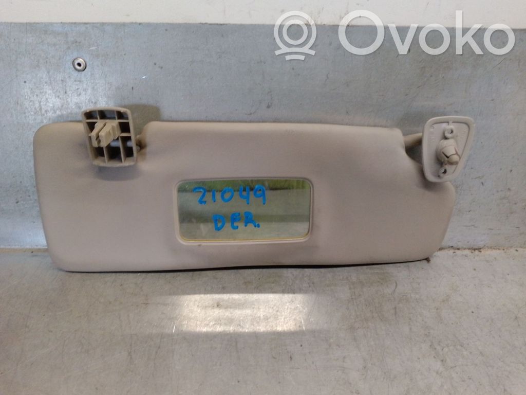 Ford Fiesta Sun visor 