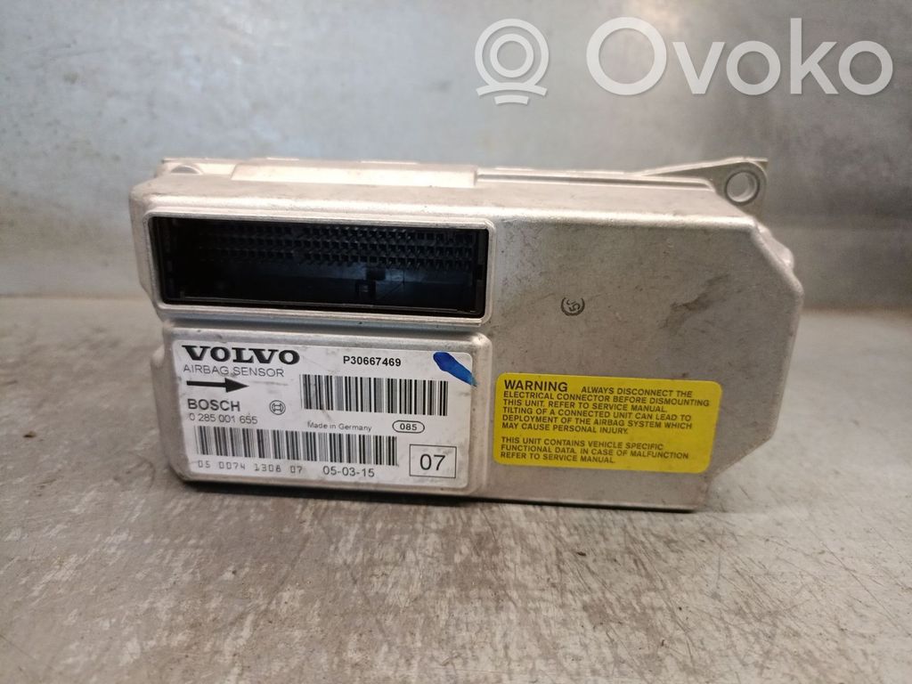 Volvo S60 Sterownik / Moduł Airbag 