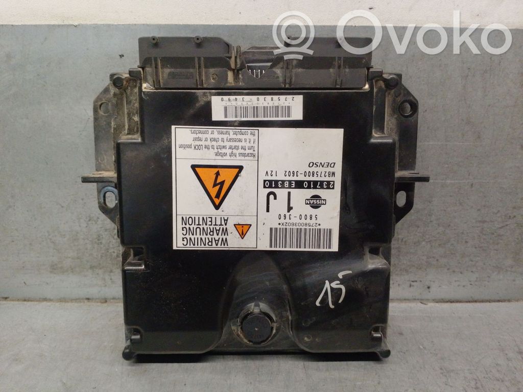 Sterownik / Moduł ECU   23710EB310,MB2758003602DENSO