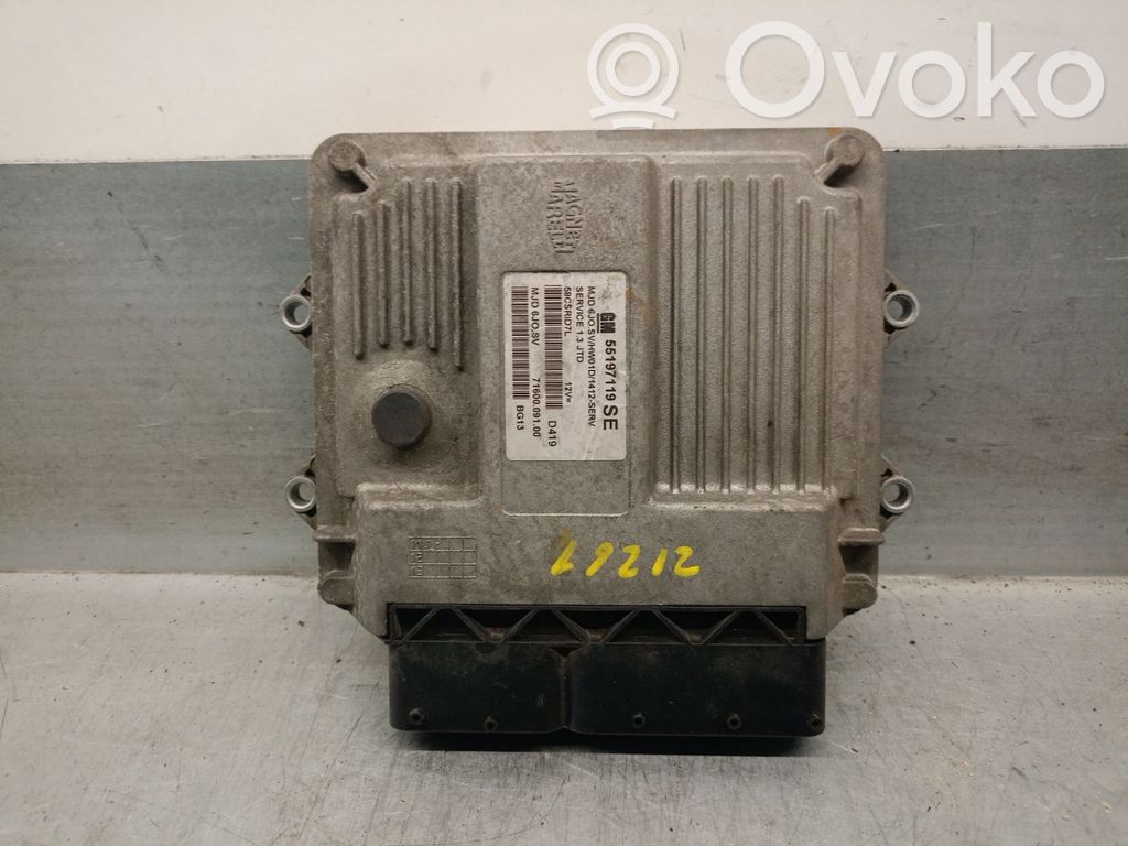 Opel Corsa C Engine control unit/module 
