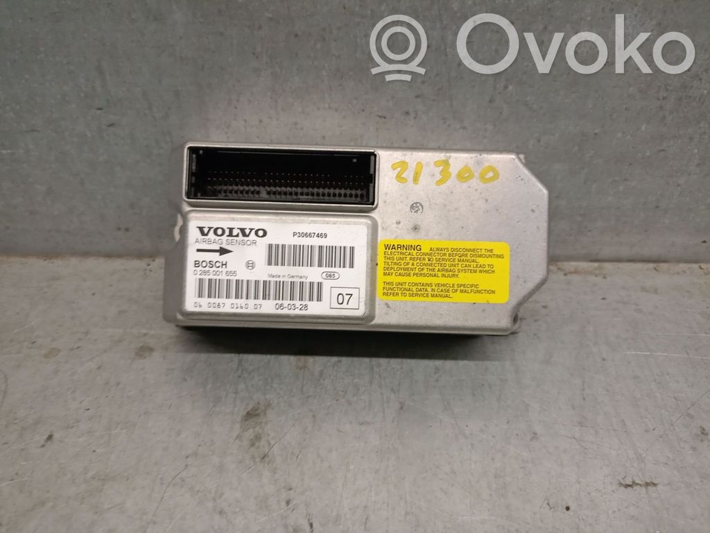 Volvo XC70 Sterownik / Moduł Airbag 