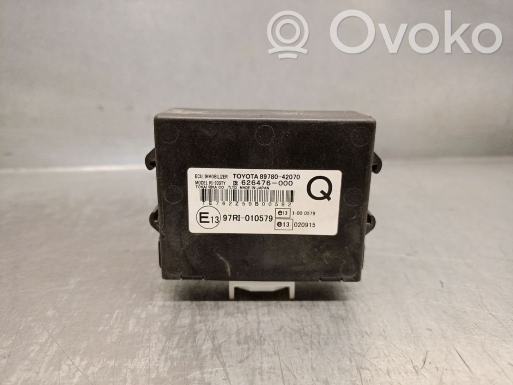 Toyota RAV 4 (XA20) Unitate/modul comandă imobilizator