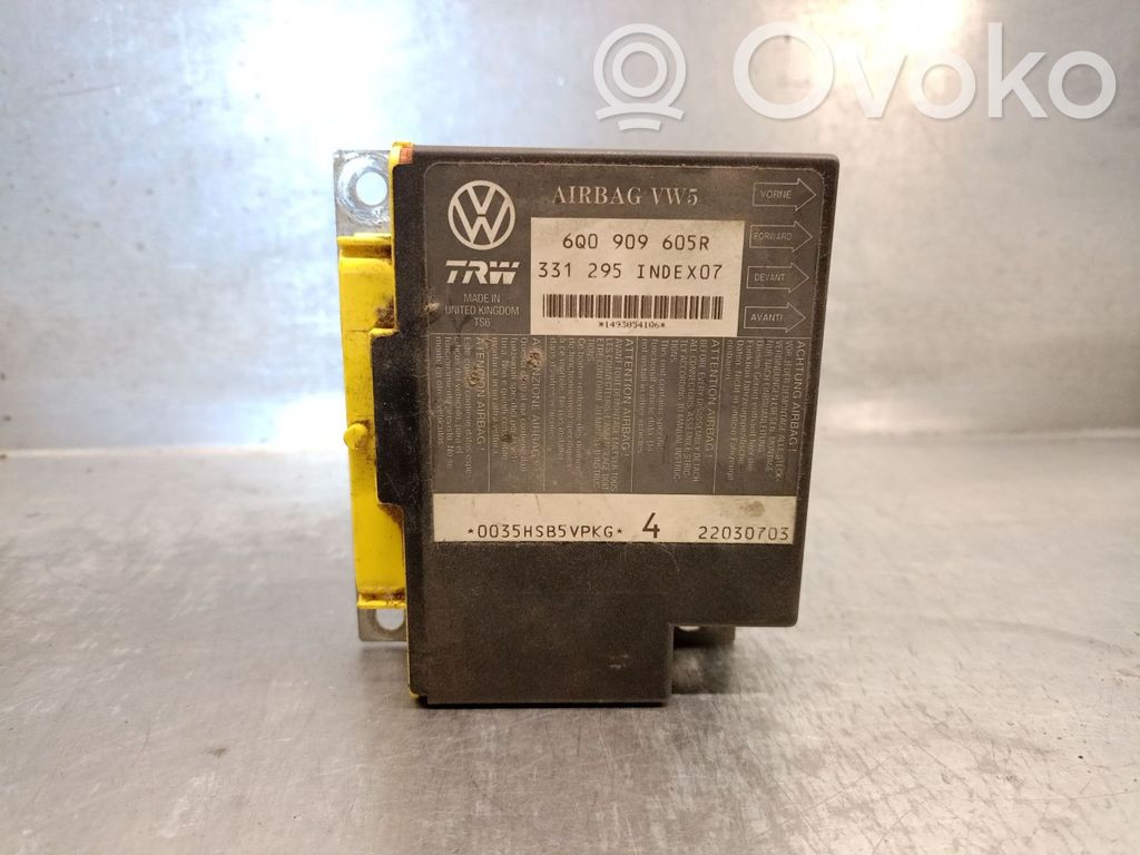 Seat Cordoba (6L) Unitate/modul de comandă airbaguri