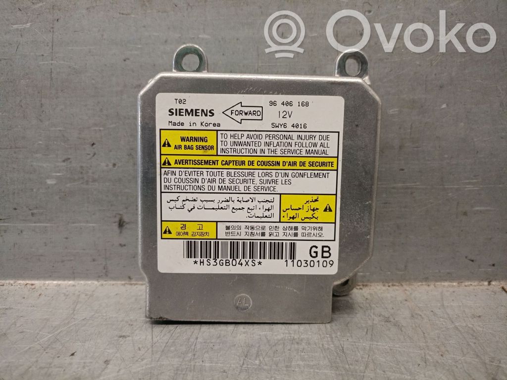 Daewoo Kalos Airbag control unit/module 