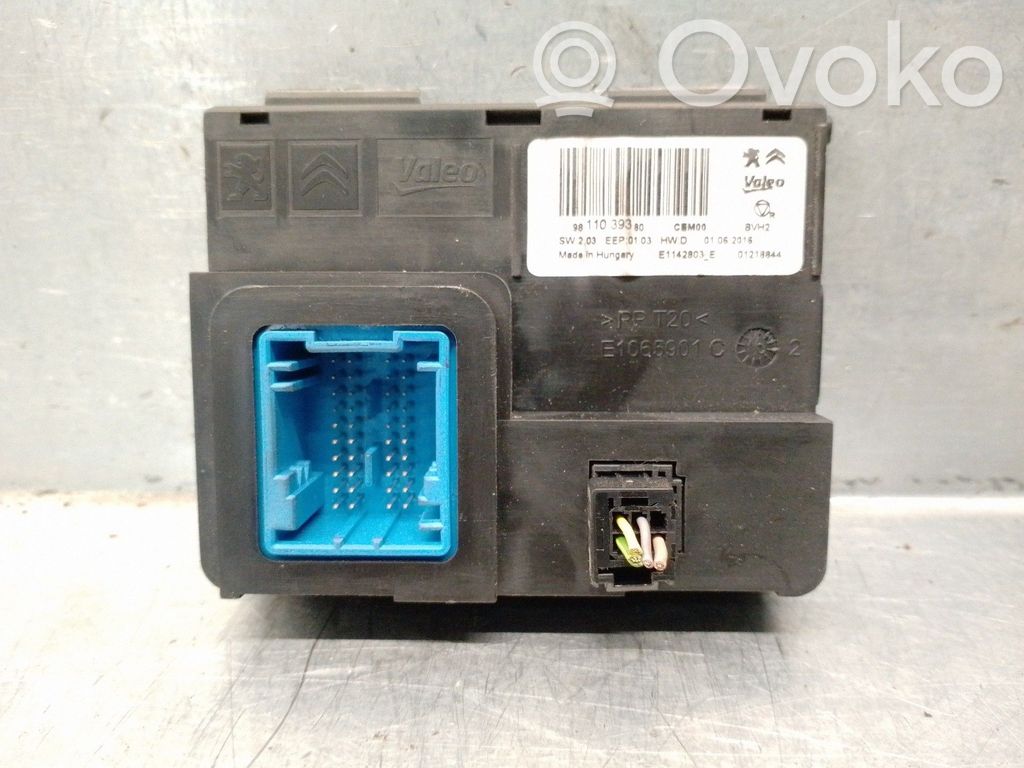 Sonstige Steuergeräte / Module   9811039380,E1142803F,VALEO