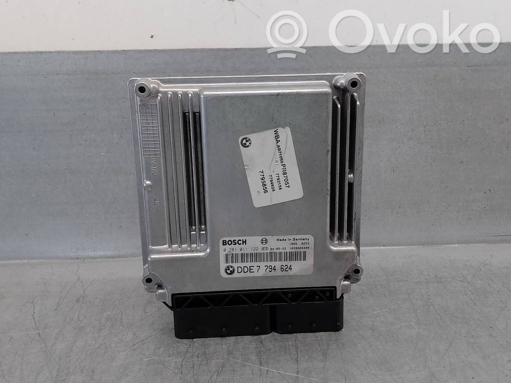 Engine control unit/module   7794624,0281011122,BOSCH