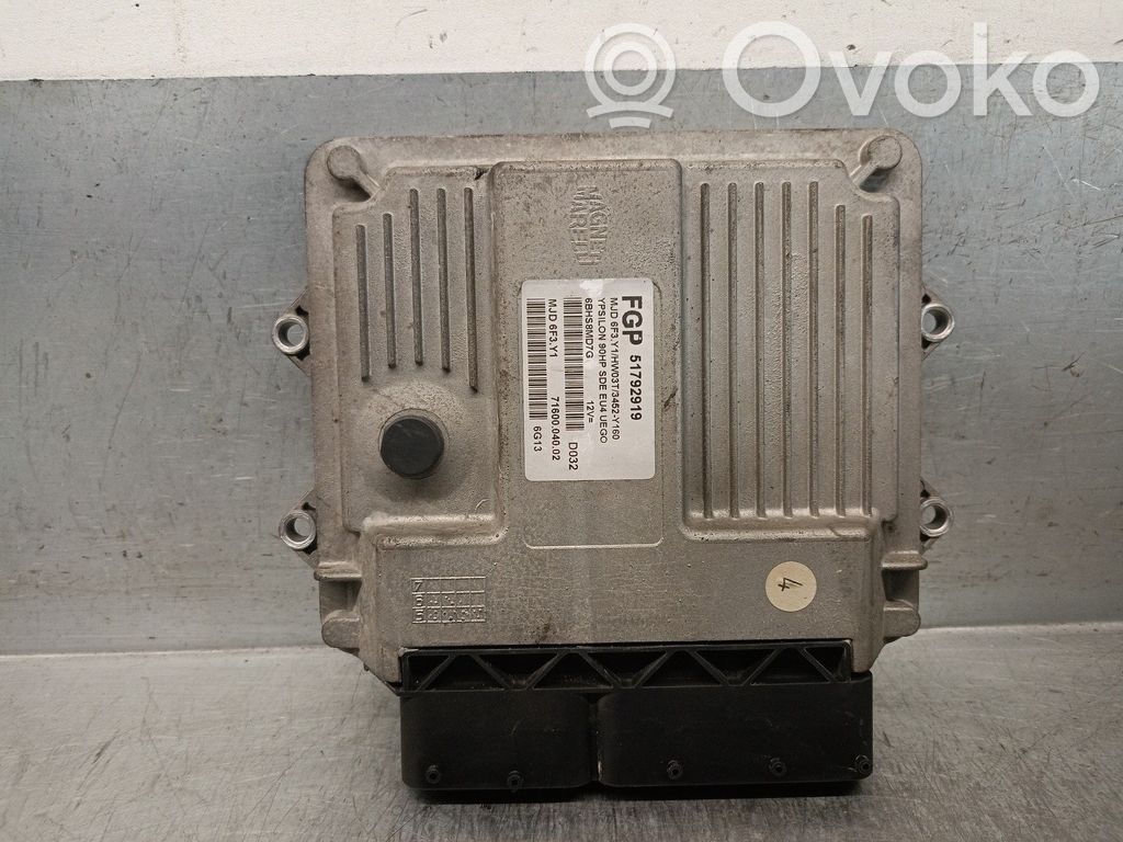 Lancia Ypsilon Engine control unit/module 