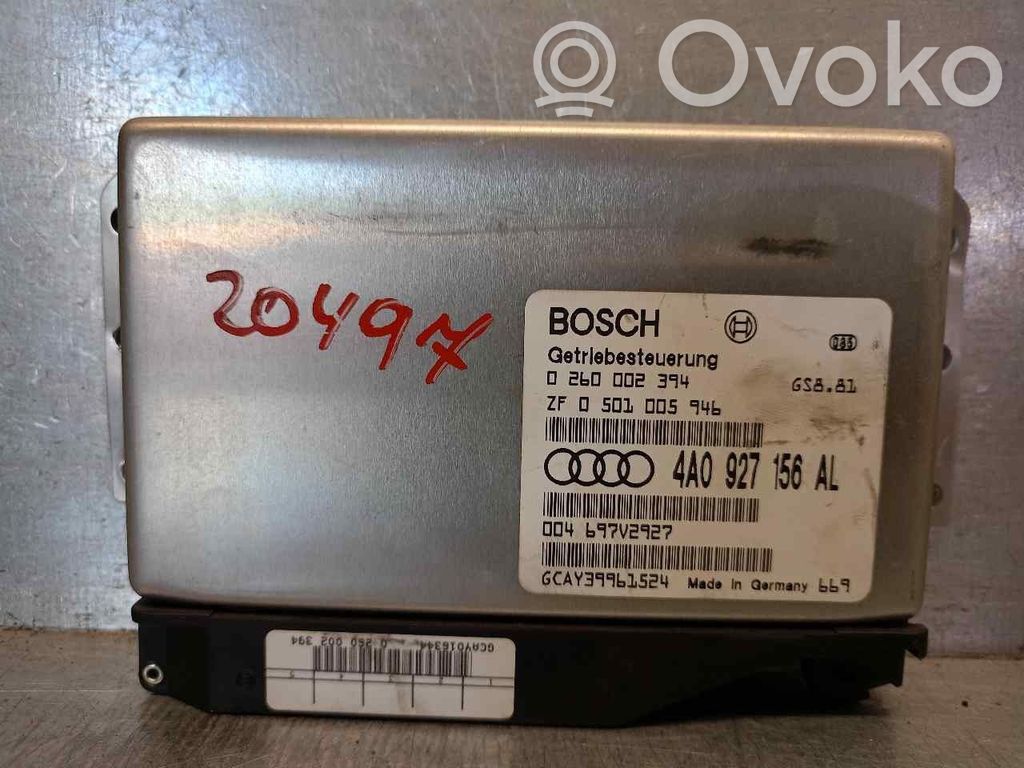 Audi A6 S6 C4 4A Centralina/modulo scatola del cambio 