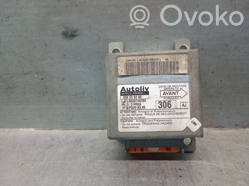 Peugeot 306 Airbag control unit/module 