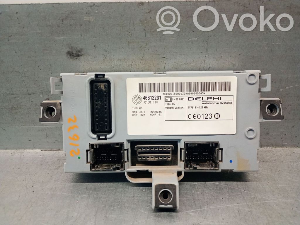 Fiat Doblo Set scatola dei fusibili 