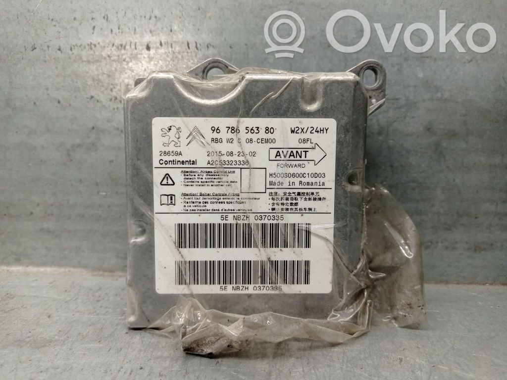 Peugeot 508 Centralina/modulo airbag 