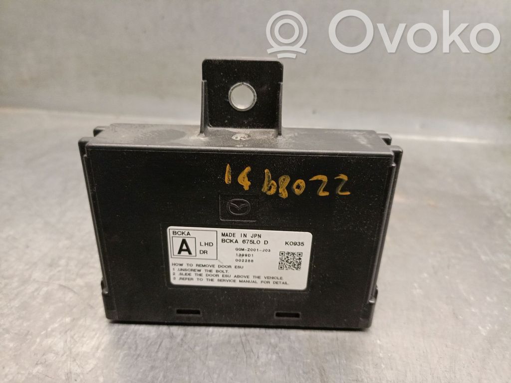 Mazda CX-30 Comfort/convenience module 