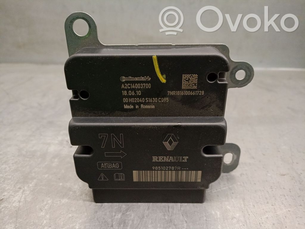 Dacia Logan II Unitate/modul de comandă airbaguri 
