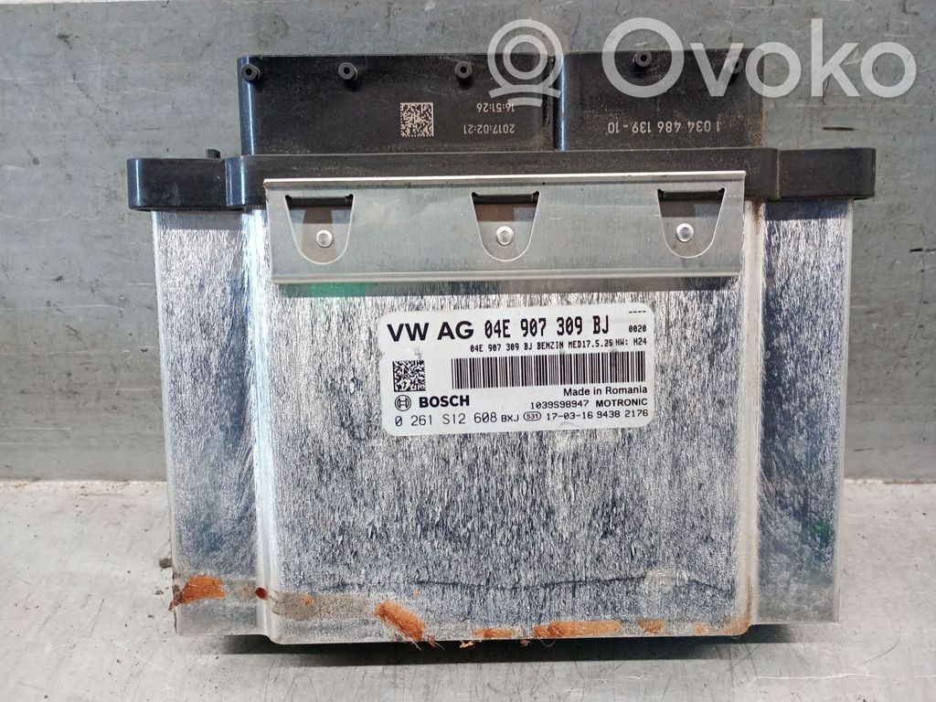 Engine control unit/module   04E907309BJ,0261S12608BOSCH